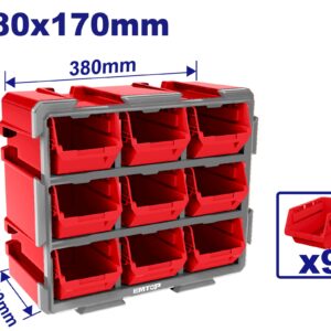 ORGANIZADOR MODULAR 9 UNIDADES-EMTOP EMTB8330