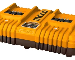 CARGADOR DOBLE BATERIA 20V 4.00AH IND-INGCO FCLI2034-4