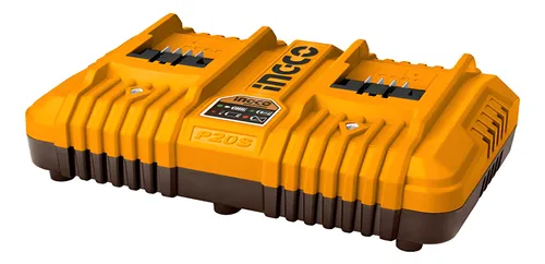 CARGADOR DOBLE BATERIA 20V 4.00AH IND-INGCO FCLI2034-4