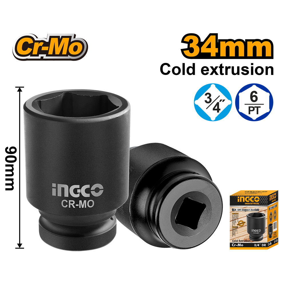 TUBOS DE IMP ENC 3/4' 34MM -INGCO HHIS3434L