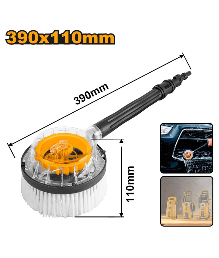 CEPILLO GIRATORIO 39CM PARA PISTOLA HIDROLAVADORA-INGCO HRB8702