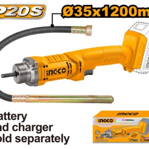 VIBRADOR PARA HORMIGON 20V 35X1200MM-INGCO CCVLI202301