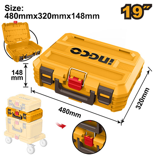 MALETIN PORTA HERRAM APILABLE 19''-INGCO PBXS102