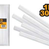 BARRA DE SILICONA 11X300MM TRANSP. PEGAMENTO X 1KG AKTGS3011