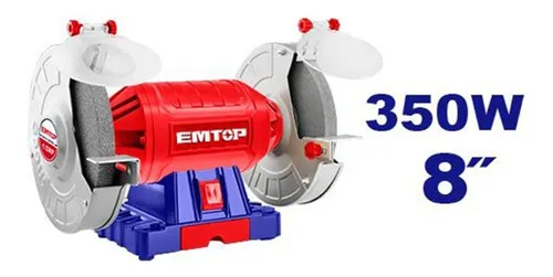 AMOLADORA BANCO 8" 350W-EMTOP EBGR83501
