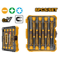 DESTORNILLADORES DE PRECISION X 8PCS-INGCO HKSD0818