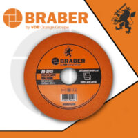 DISCO DE CORTE VIDRIO/PLASTICO 115X1MM- BRABER DV115