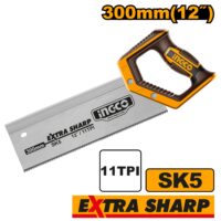 SERRUCHO COSTILLA 12`/300MM MANGO PLASTICO - INGCO HMBSB3006