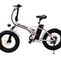 BICICLETA ELECT ELPRA FAT 250W ROD 20 BLANCA