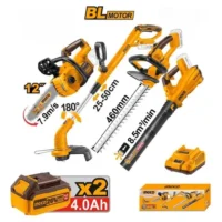 COMBO BORDEADORA-CORTACERCO-MOTOSIERRA 12"-SOPLADORA 8.5 - INGCO COSLI250496-4