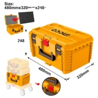 MALETIN PORTA HERRAMIENTAS APILABLE 19'' 480X420-INGCO PBXS103