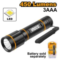 LINTERNA LED ALUMINIO 3AAA 200 LUMENS-INGCO HFL013AAA58
