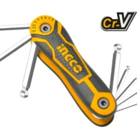 LLAVES ALLEN BOLITA BOLSILLO 2MM A 8M X 8PCS-INGCO HHK14082