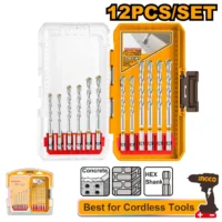 BROCAS PARA MAMPOSTERIA X 12PCS-INGCO AKDL12206