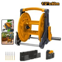PORTA ROLLO PARA MANGUERA HASTA 40 MTS-INGCO HHR40122