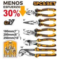 PINZAS Y ALICATES X 5PCS-INGCO HKPS28588