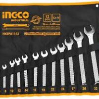 LLAVES COMBINADAS 12 PCS 6-32MM CON ESTUCHE INGCO HKSPA1143