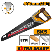 SERRUCHO CARPINT 20" SK5 DIENTE TIBURON-INGCO HHAS68500