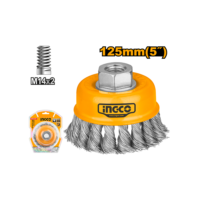 CEPILLO COPA TRENZADA 5° /125MM AMOLADORA WB21251