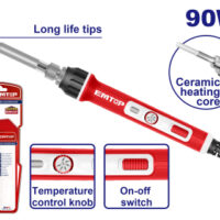 SOLDADOR ESTAÑO 220V-90W P.CERAM EMTOP EESL01608-4