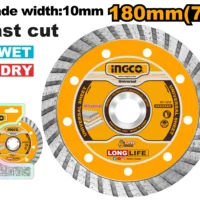 DISCO DIAMANTADO TURBO 7" 180X22 - INGCO DMD031802