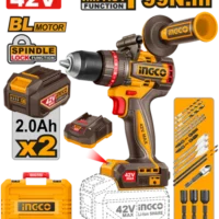 TALADRO ATORNILLADOR PERCUTOR 42V 99NM-INGCO CIDLI429982-4