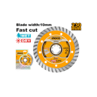 DISCO DIAMANTADO TURBO 9" 230X22 - INGCO DMD032302