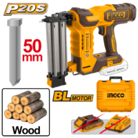 CLAVADORA 50MM EN MALETIN 20V INGCO CBNLI5005